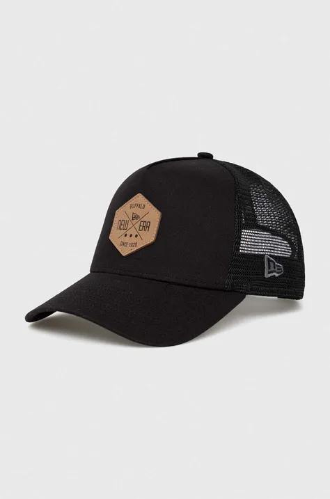 Kapa sa šiltom New Era boja: crna, s aplikacijom, 12523902.BLK-BLK