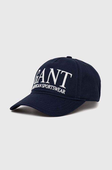 Βαμβακερό καπέλο του μπέιζμπολ Gant