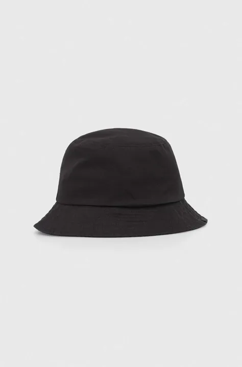 Bavlnený klobúk 4F čierna farba, bavlnený