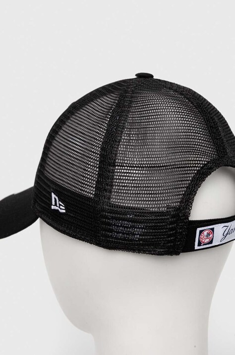 Кепка New Era HOMEFIELD 9FORTY® TRUCKER — SS23-CAU0K1, чорний — фото 3