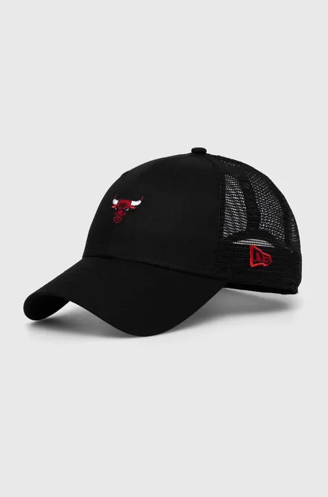 Καπέλο New Era χρώμα: μαύρο, CHICAGO BULLS