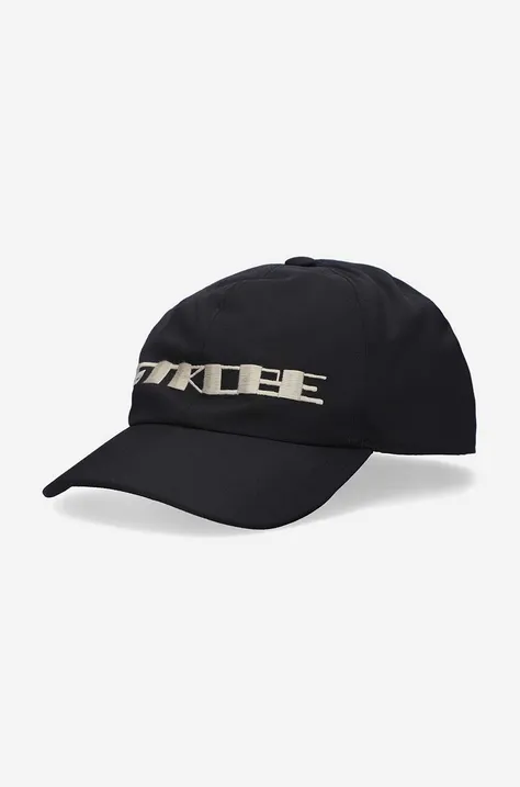 Rick Owens șapcă culoarea negru, cu imprimeu DA02B4478.MUEM2-Black