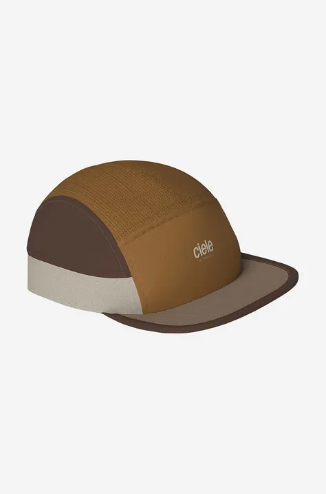 Ciele Athletics czapka z daszkiem Mellow kolor brązowy wzorzysta CLALZCAS.OC001-OC001