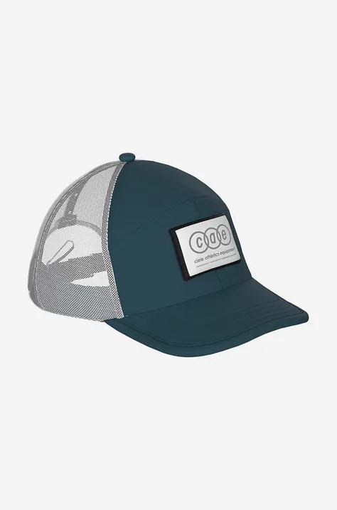 Ciele Athletics czapka z daszkiem Steel kolor niebieski z aplikacją CLTRKCSCEV.TL002-TL002