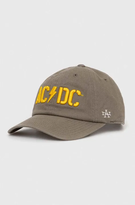 Βαμβακερό καπέλο του μπέιζμπολ American Needle ACDC χρώμα: πράσινο