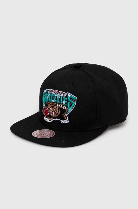 Kapa s šiltom Mitchell&Ness Vancouver Grizzlies črna barva