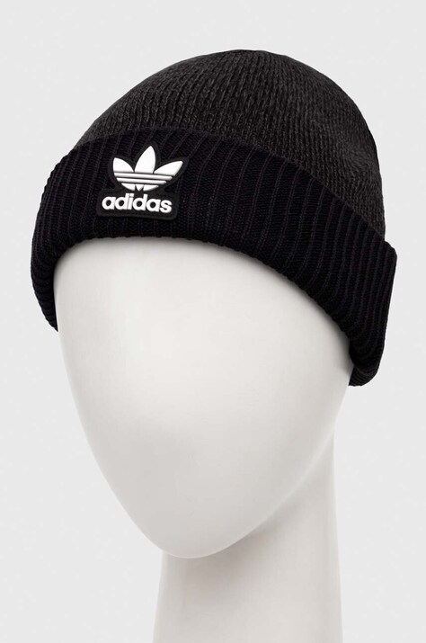 Шапка adidas Originals — SS23-CAU0T4, чорний — фото 2