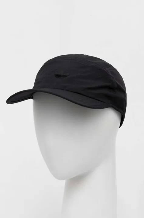 Kapa sa šiltom adidas Originals boja: crna, bez uzorka