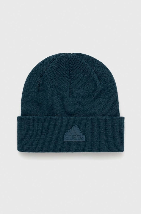 Vunena kapa adidas Performance boja: zelena, vunena