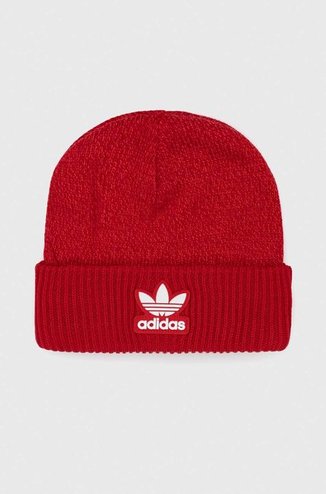 Шапка adidas Originals цвет красный