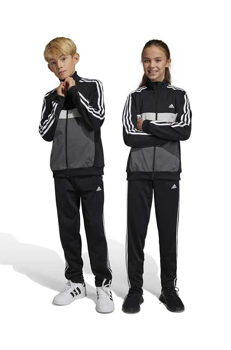 Детский спортивный костюм adidas U 3S TIBERIO TS цвет чёрный
