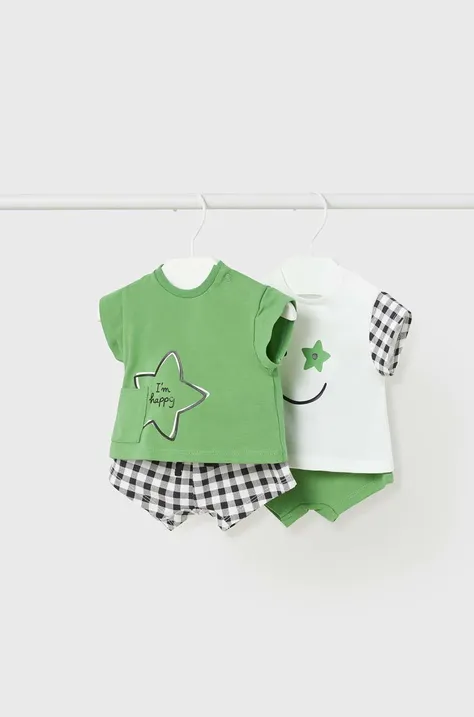 Комплект для младенцев Mayoral Newborn цвет зелёный