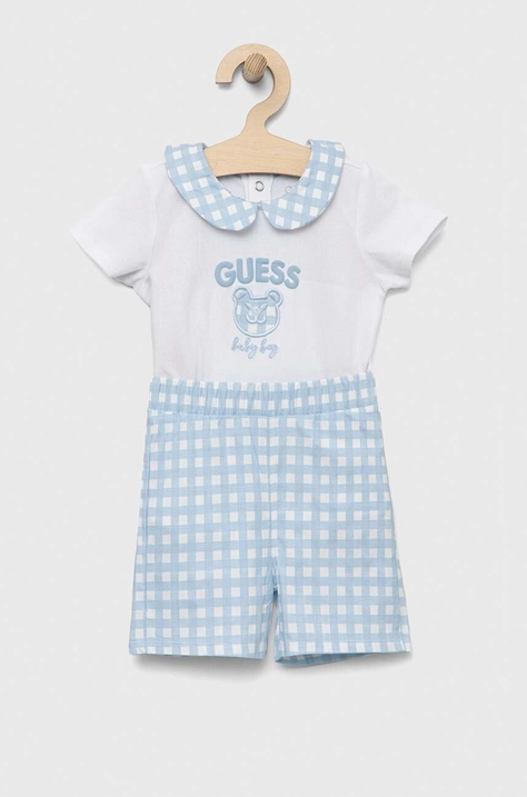 Komplet za bebe Guess boja: bijela