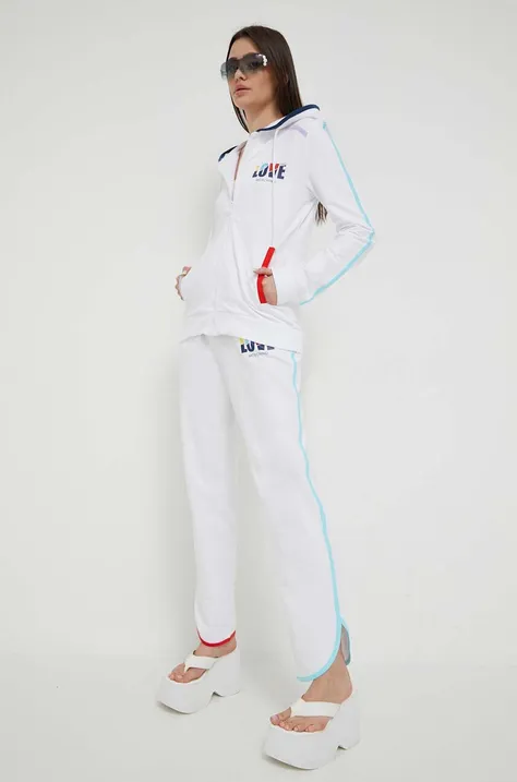 Спортивний костюм Love Moschino жіночий колір білий