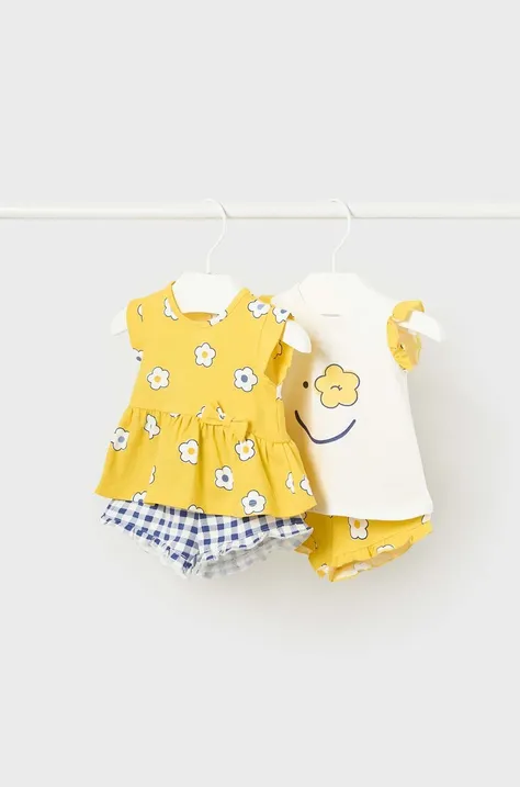 Комплект для немовлят Mayoral Newborn 2-pack колір жовтий