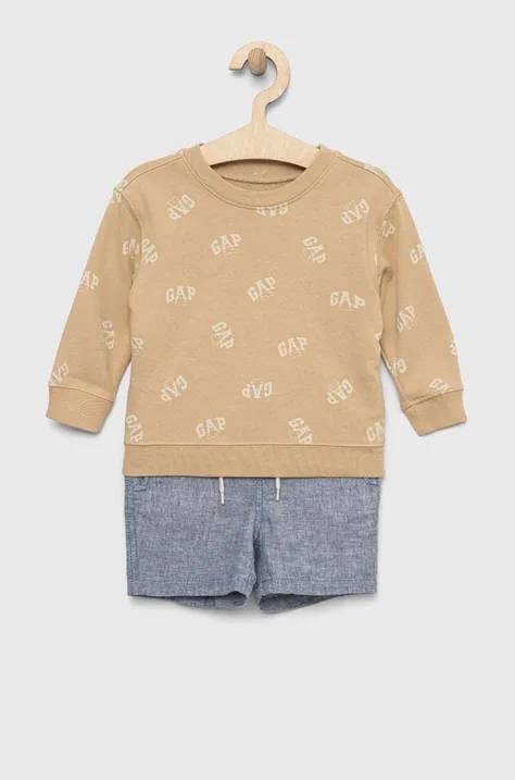 GAP compleu bebe culoarea bej