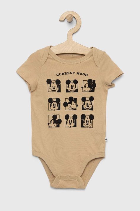 Бебешко боди от памук GAP x Disney