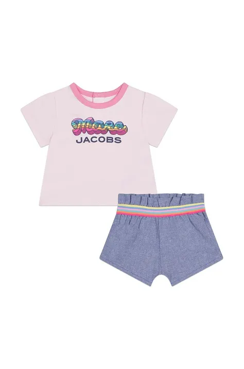 Комплект для немовлят Marc Jacobs колір рожевий