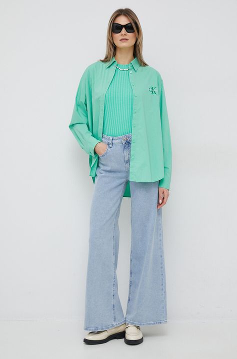 Бавовняна сорочка Calvin Klein Jeans
