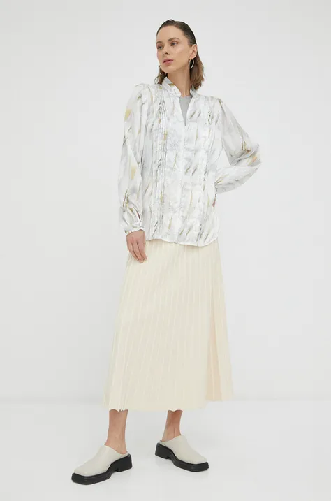 Košulja Bruuns Bazaar za žene, boja: bijela, regular