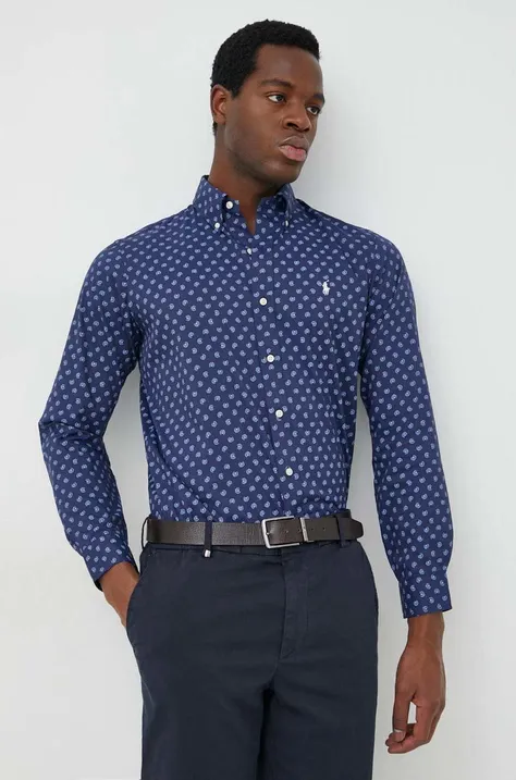 Košeľa Polo Ralph Lauren pánska, regular, s golierom button-down