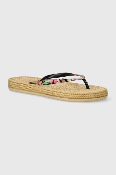 Roxy flip-flop narancssárga, női, lapos talpú, ARJL100915