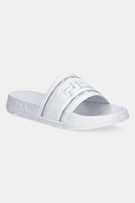 Παντόφλες Fila MORRO BAY LOGO χρώμα: ροζ