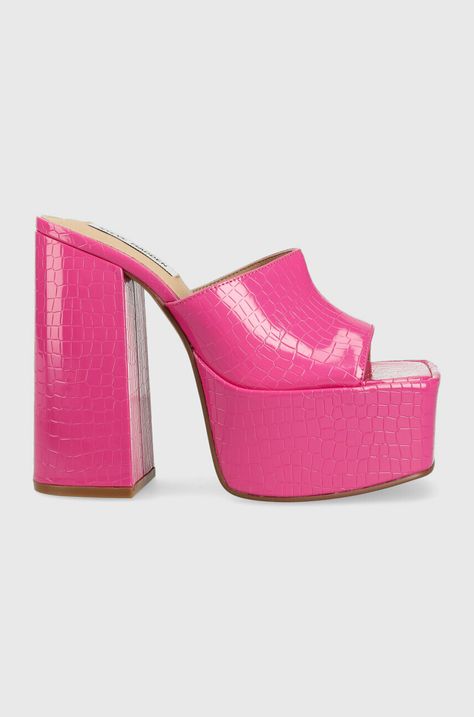 Παντόφλες Steve Madden Trixie χρώμα: ροζ, SM11002169