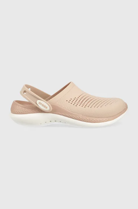 Pantofle Crocs Literide 360 Clog dámské, růžová barva, 206708, 206708.6VW-6VW