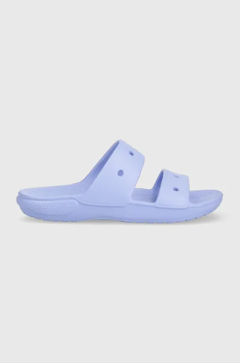 Crocs sliders Classic Sandal women's violet color 206761