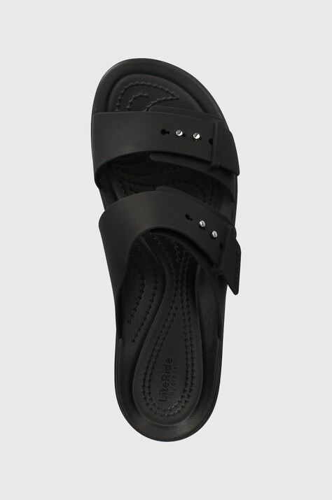 Шльопанці Crocs Brooklyn Low Wedge Sandal — фото 4