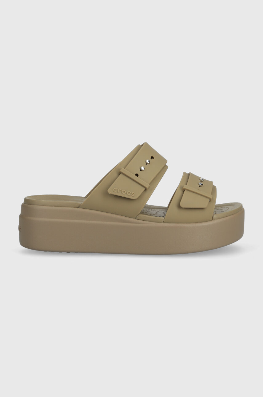 Шльопанці Crocs Brooklyn Low Wedge Sandal