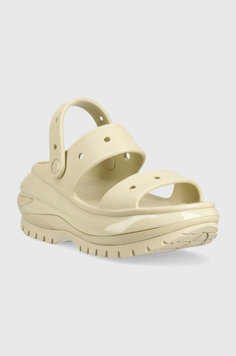 Шльопанці Crocs Classic Mega Crush Sandal — фото 2