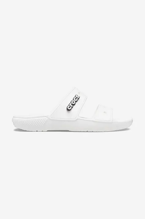 Šľapky Crocs Classic 206761.WHITE-White, dámske, biela farba