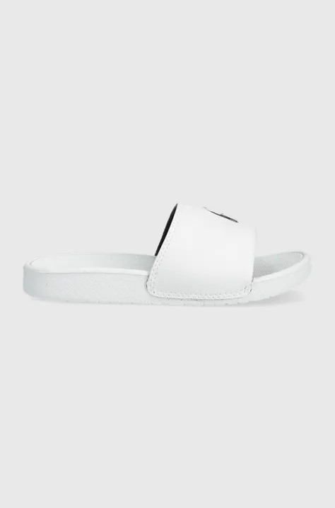 Παιδικές παντόφλες Polo Ralph Lauren χρώμα: άσπρο