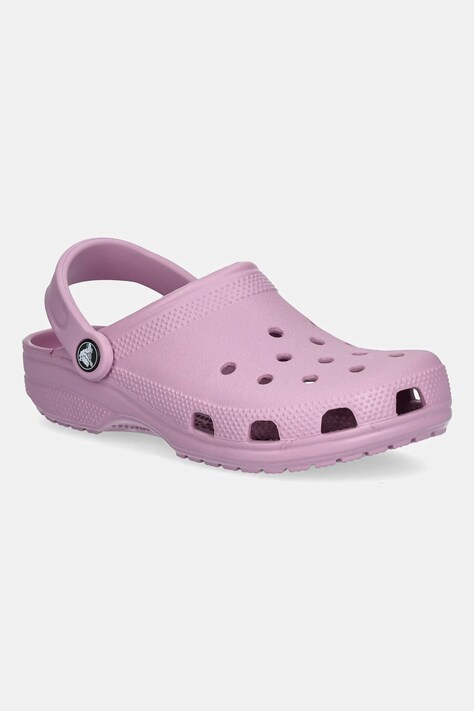 Crocs șlapi copii CLASSIC KIDS CLOG culoarea verde, 206991