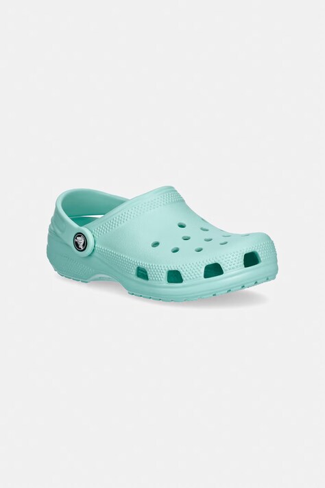 Crocs klapki dziecięce CLASSIC KIDS CLOG kolor turkusowy 206991