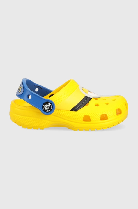 Crocs klapki dziecięce x Minions kolor żółty