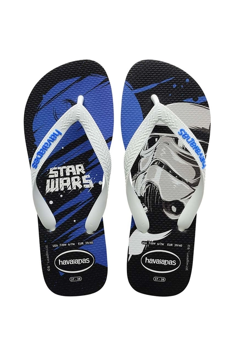 Otroške japonke Havaianas STAR WARS mornarsko modra barva