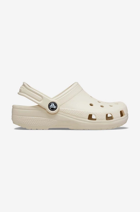 Παιδικές παντόφλες Crocs Classic χρώμα: μπεζ