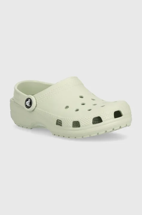 Dětské pantofle Crocs Classic Kids Clog šedá barva