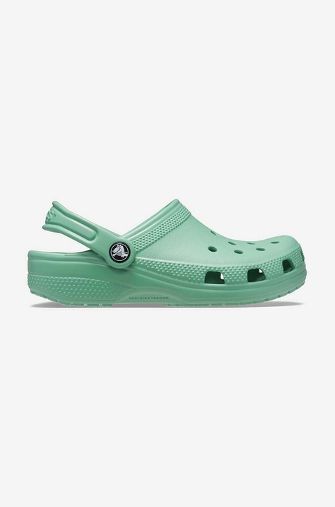 Crocs klapki Classic Clog kolor zielony 206991 JADE STONE