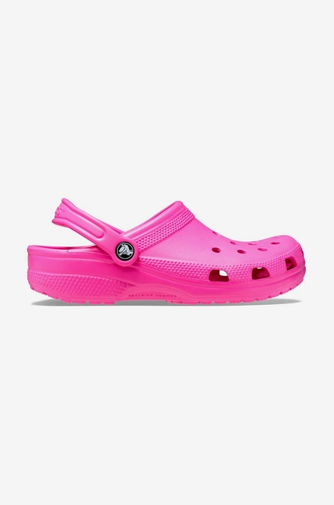 Otroški natikači Crocs Classic Kids Clog roza barva