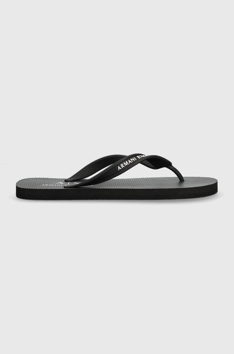 Armani Exchange flip-flop fekete, férfi, XUQ002.XV676.00002