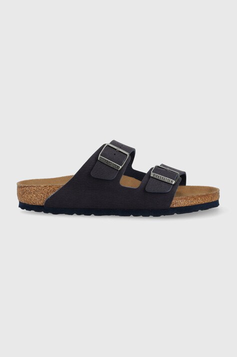 Birkenstock papuci Arizona bărbați, culoarea bleumarin 1023116-IndigoBlue