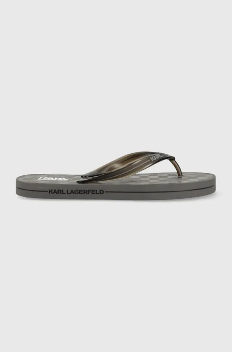 Karl Lagerfeld flip-flop KOSTA MNS fekete, férfi, KL71013