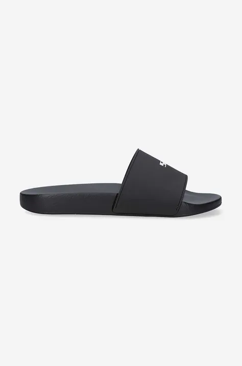 Pantofle Rick Owens Rubber Slippers pánské, černá barva, DU01C6821.RUBEP9.BLACK-BLACK