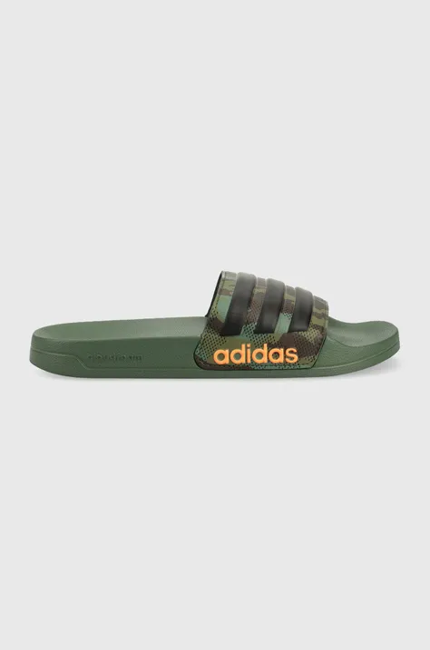 Шльопанці adidas Колір зелений