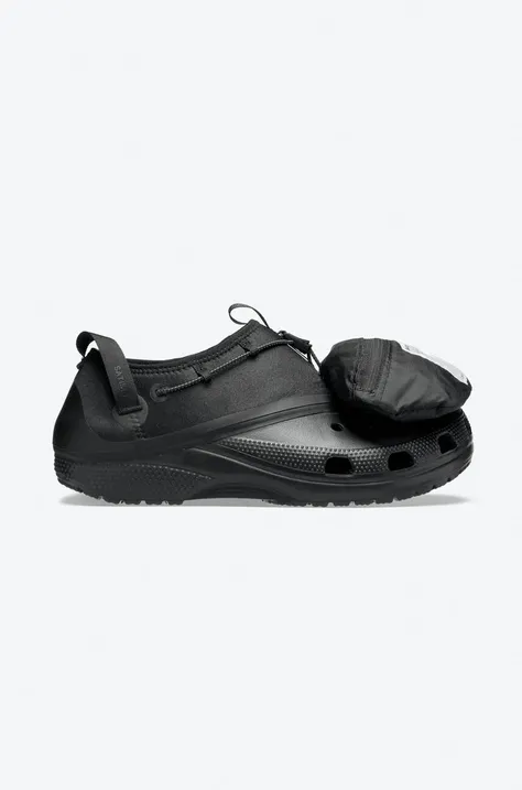 Crocs papuci x Satisfy culoarea negru 208552-BLACK