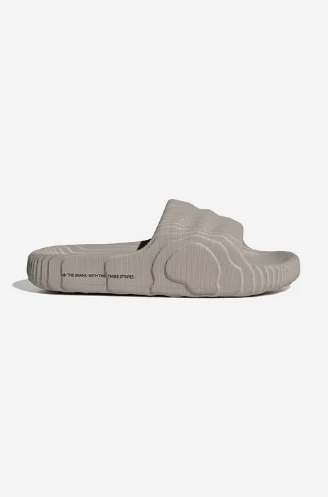 Pantofle adidas Orginals Adilette šedá barva, HQ4670-grey
